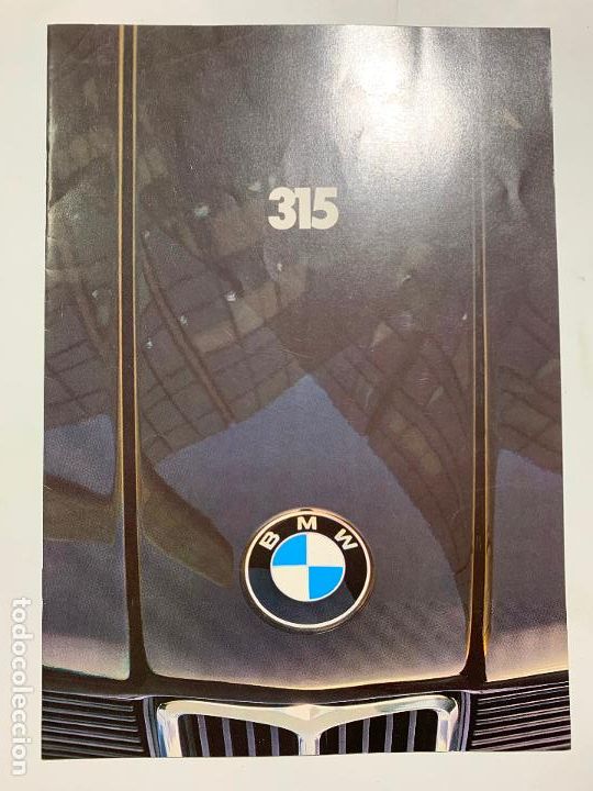 Coches y Motocicletas: catalogo folleto publicidad original bmw 315 de 1981