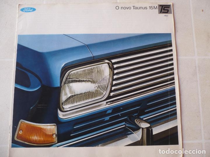 Carros e motociclos: 1966 CAT&Aacute;LOGO FORD TAUNUS 15 M
