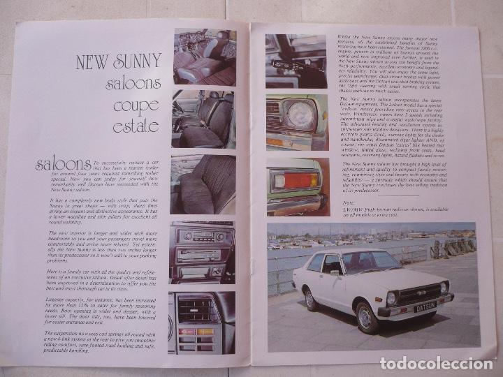Carros e motociclos: 1979 CAT&Aacute;LOGO DATSUN SUNNY