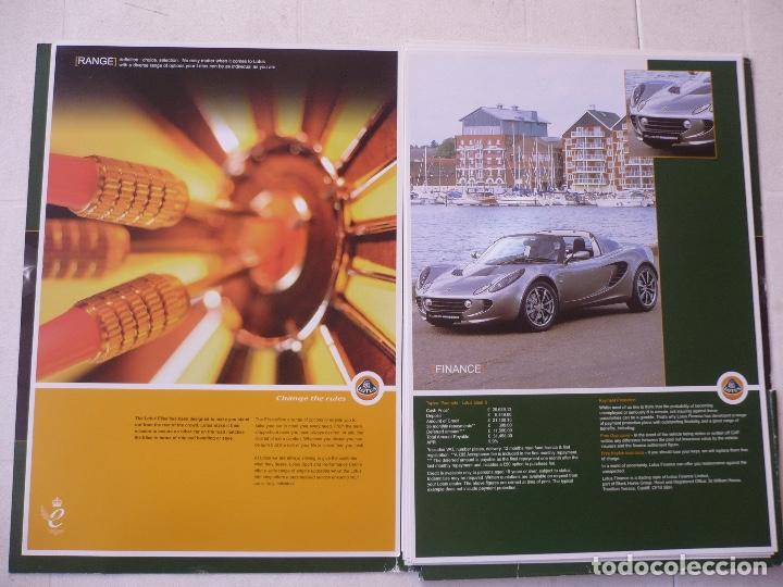 Carros e motociclos: CAT&Aacute;LOGO LOTUS ELISE RARO