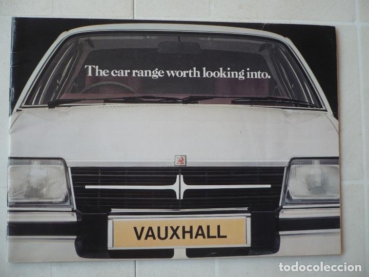 Carros e motociclos: 1981 CAT&Aacute;LOGO VAUXHALL CHEVETTE ASTRA CAVALIER CARLTON VICEROY ROYALE
