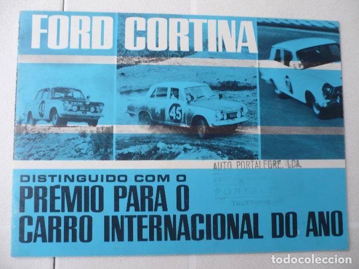 Carros e motociclos: 1964 CAT&Aacute;LOGO FORD CORTINA  RARO