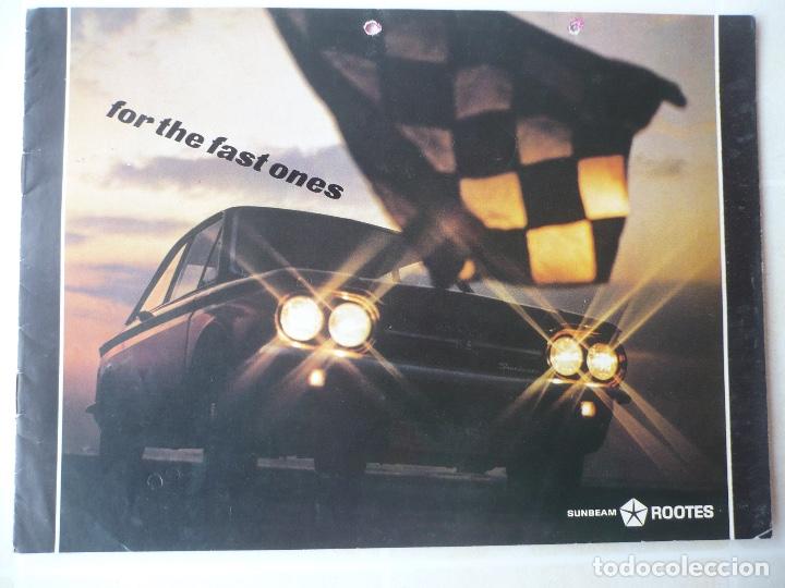 Carros e motociclos: CAT&Aacute;LOGO SUNBEAM STILETTO Y IMP SPORT