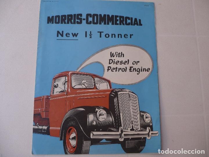 Carros e motociclos: 1955 CAT&Aacute;LOGO MORRIS COMERCIAL RARO