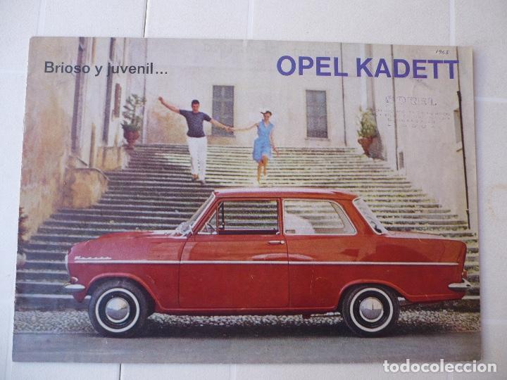 Carros e motociclos: 1963 CAT&Aacute;LOGO OPEL KADETT BRIOSO Y JUVENIL RARO