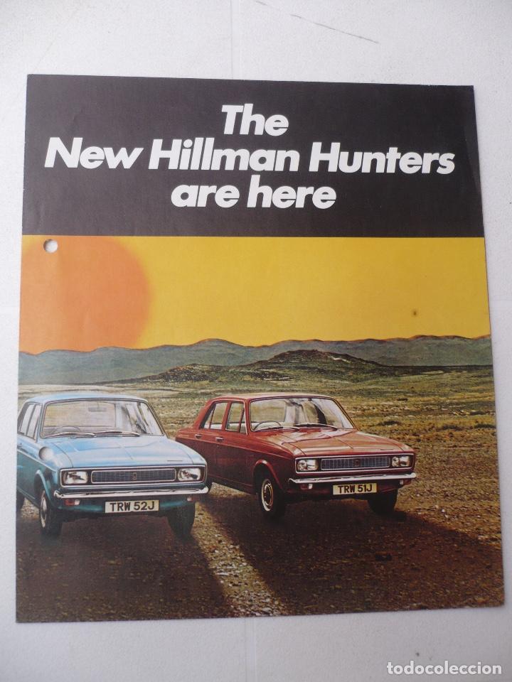 Carros e motociclos: CAT&Aacute;LOGO HILLMAN HUNTERS