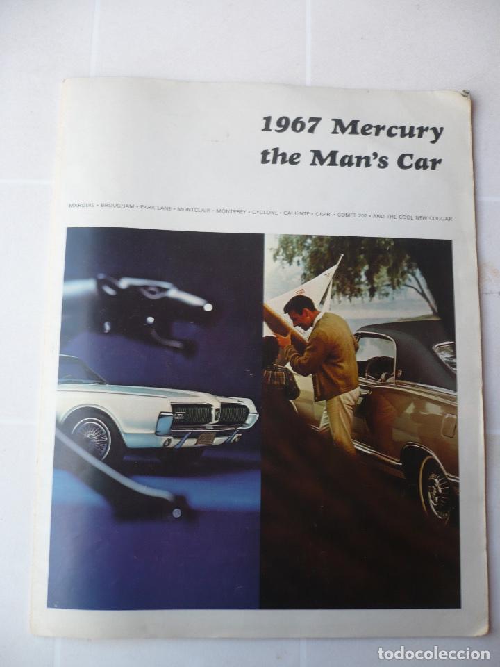 Carros e motociclos: 1967 CAT&Aacute;LOGO COCHES MERCURY RARO