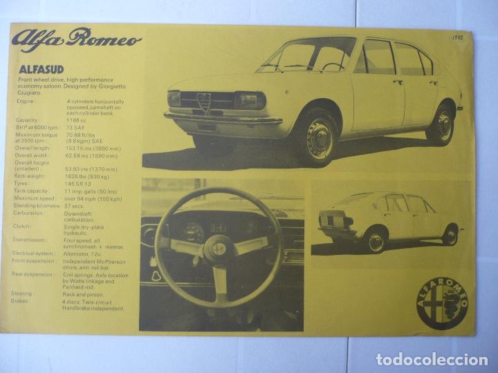 Carros e motociclos: CAT&Aacute;LOGO ALFA ROMEO ALFASUD