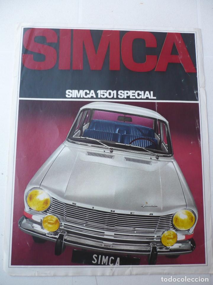 Carros e motociclos: CAT&Aacute;LOGO SIMCA 1501 SPECIAL
