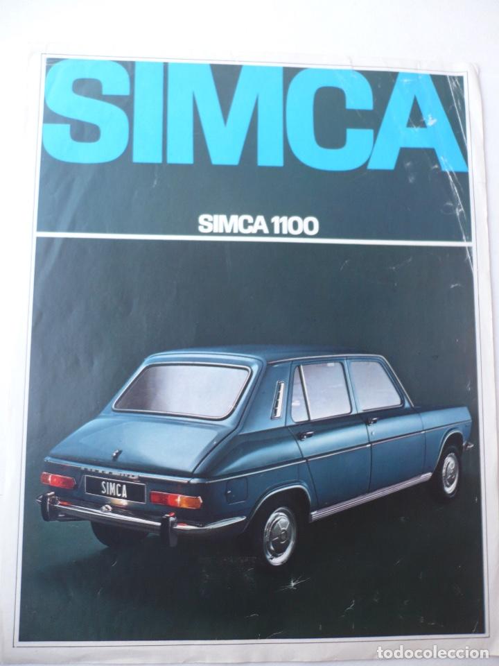 Carros e motociclos: CAT&Aacute;LOGO SIMCA 1100