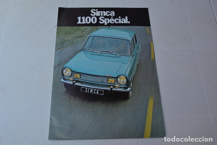 Carros e motociclos: 1971 CAT&Aacute;LOGO SIMCA 1100 SP&Eacute;CIAL RARO