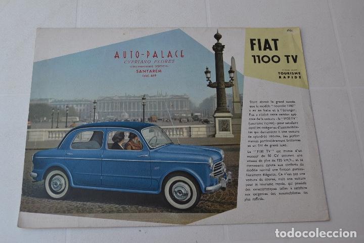 Coches y Motocicletas: 1956 CAT&Aacute;LOGO FIAT 1100 TV RARO