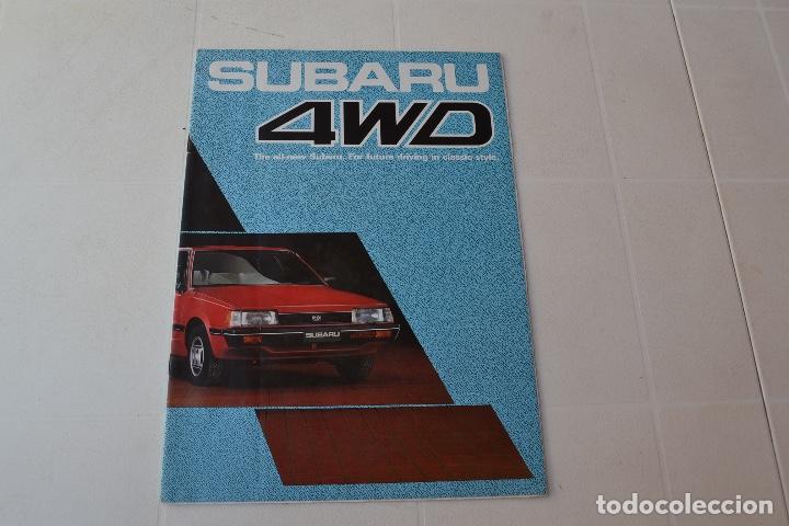 Coches y Motocicletas: 1984 CAT&Aacute;LOGO SUBARU 4WD RARO