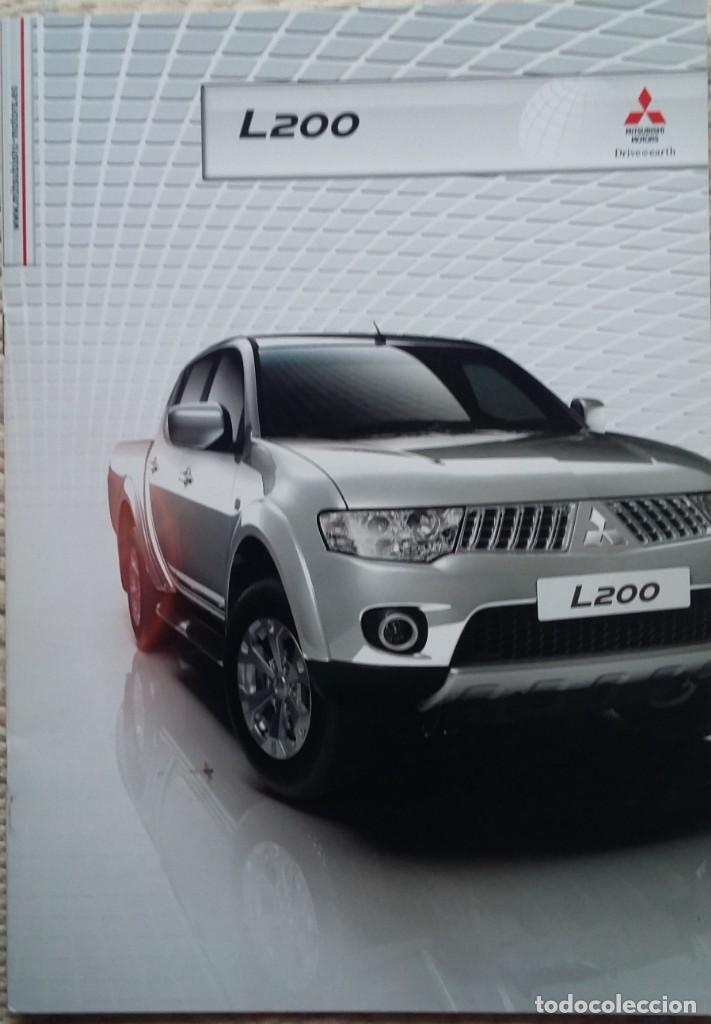Coches y Motocicletas: Cat&aacute;logo Mitsubishi L200. Octubre 2011. En espa&ntilde;ol