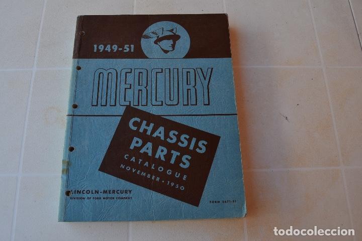 Automobili e Motociclette: 1949 - 1951 LINCOLN MERCURY CAT&Aacute;LOGO DE PIEZAS DE CHASIS RARO