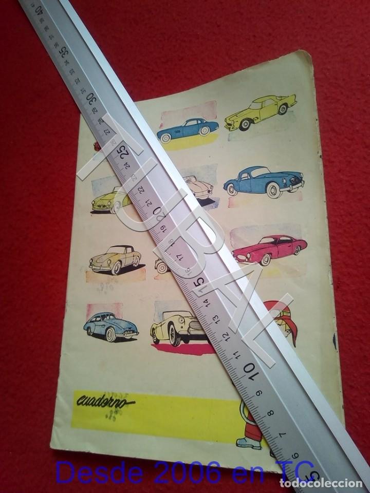 Coches y motocicletas: TUBAL COCHE DEPORTIVO PEGASO CUADERNO ANTIGUO Y OTROS U24