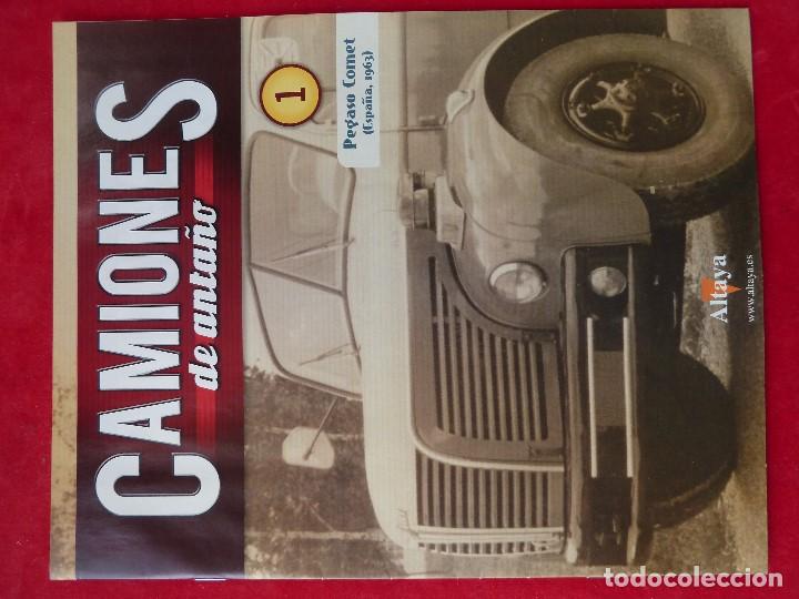 Coches y motocicletas: FASCICULO COLECCIONABLE CAMIONES DE ANTA&Ntilde;O N&ordm;1-PEGASO COMET-COLECCIONES ALTAYA