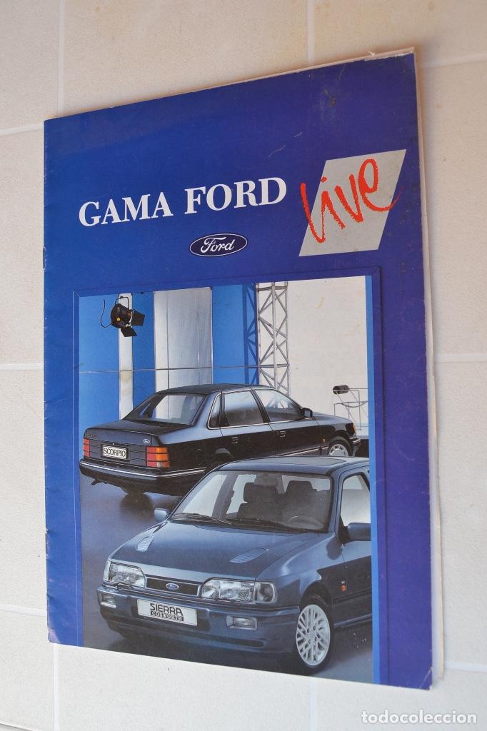 Cars and Motorcycles: 1990 CAT&Aacute;LOGO MODELOS FORD