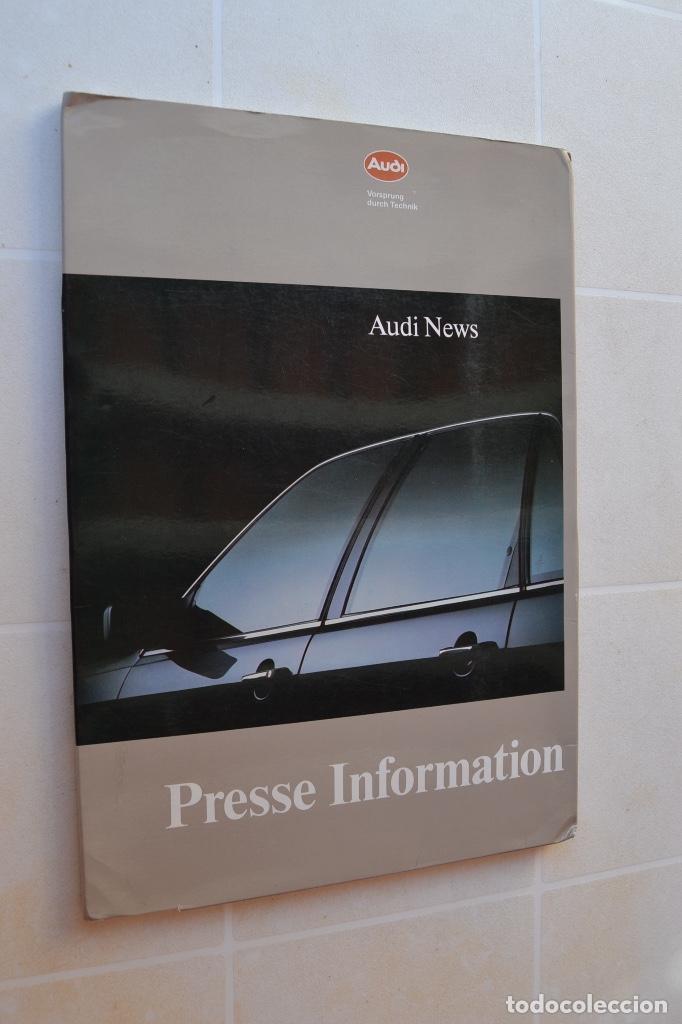 Carros e motociclos: 1984 CAT&Aacute;LOGO DE PRENSA AUDI 80 SC Y 100 CS