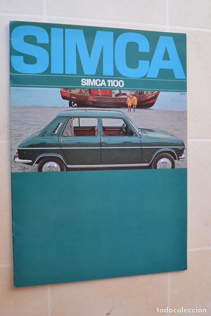 Carros e motociclos: 1971 CAT&Aacute;LOGO SIMCA 1100 RARO