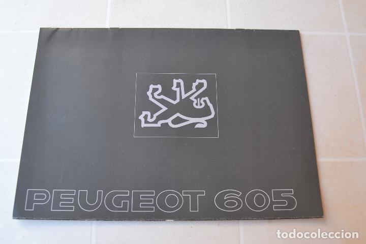 Coches y motocicletas: 1990 CAT&Aacute;LOGO PEUGEOT 605 SVI 605 SV 3.0 605 SV 24