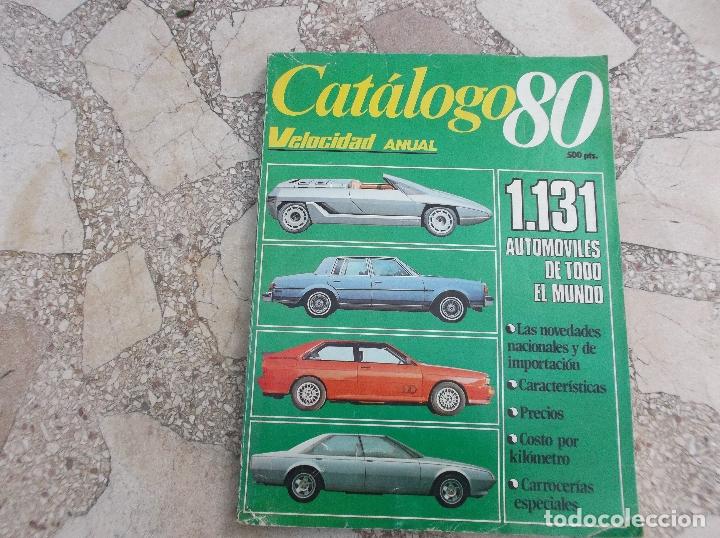 Automobili e Motociclette: cat&aacute;logo 1980, velocidad anual, 1131 autom&oacute;viles de todo el mundo