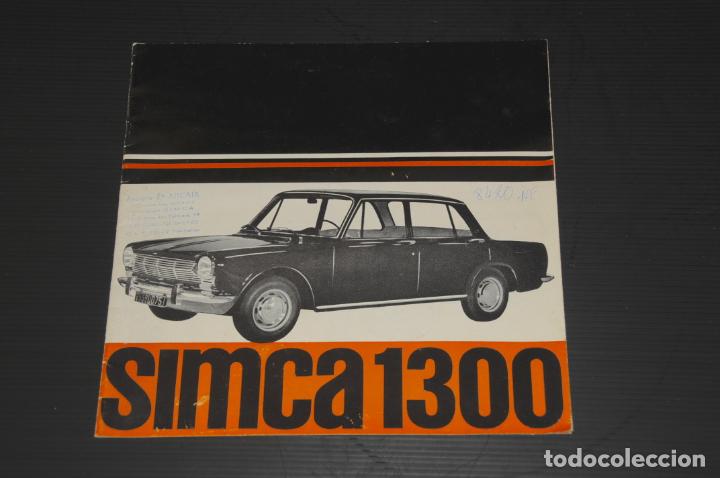 Automobili e Motociclette: CATALOGO COCHE - SIMCA 1300 (EN FRANC&Eacute;S)