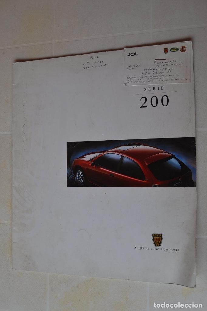 Coches y motocicletas: CAT&Aacute;LOGO ROVER 200 GRAN FORMATO