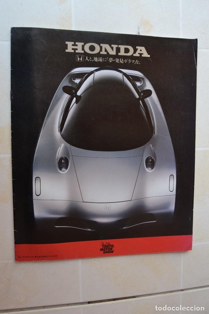 Coches y motocicletas: 1990`S CAT&Aacute;LOGO HONDA TOKYO MOTOR SHOW TODOS LOS MODELOS