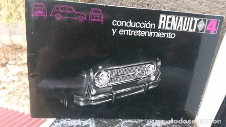 Coches y Motocicletas: Catalogo Renault 4, de 1969.