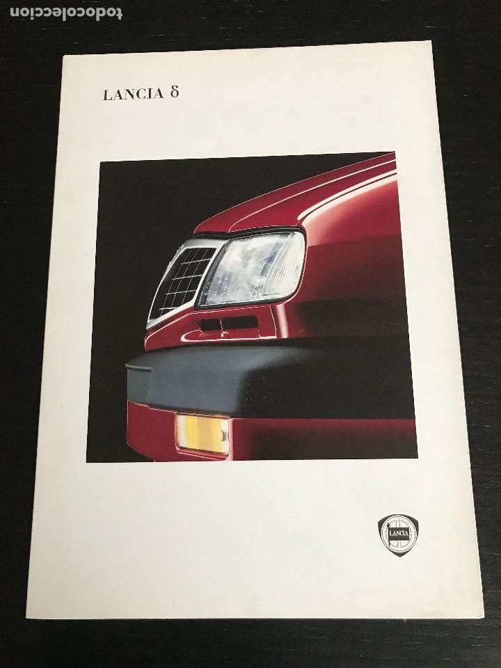 Coches y Motocicletas: LANCIA DELTA GT HF TURBO - CATALOGO PUBLICIDAD ORIGINAL - A&Ntilde;OS 90 - ESPA&Ntilde;OL