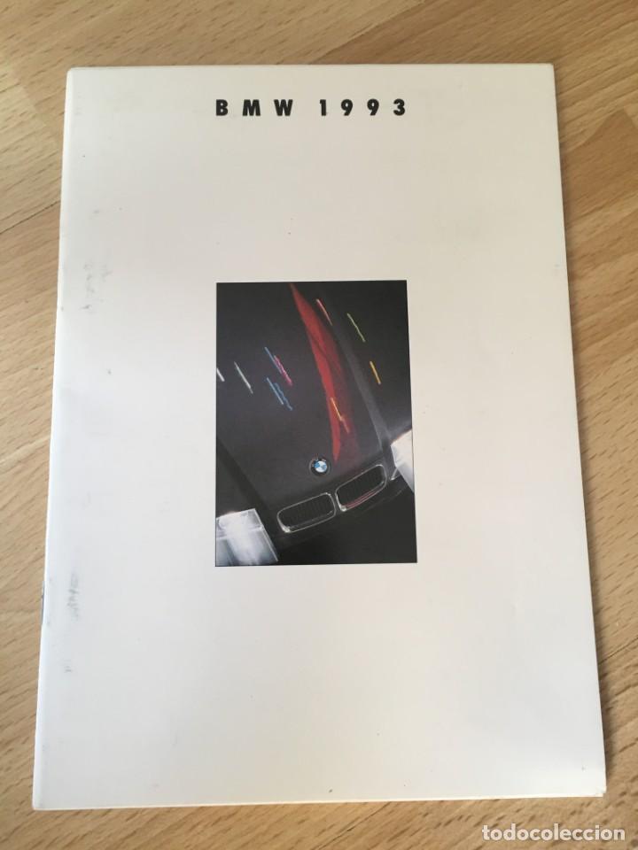 Coches y Motocicletas: (M69) CATALOGO ORIGINAL BMW 1993 CATALOGO DE TODOS LOS MODELOS, ILUSTRADO