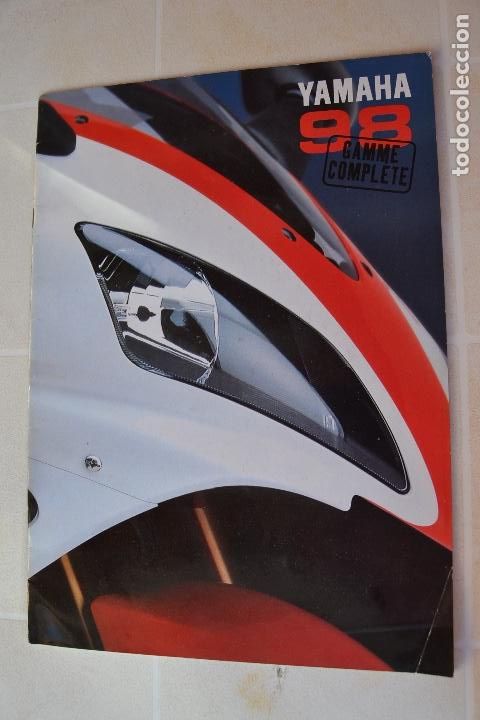 Coches y motocicletas: 1998 CAT&Aacute;LOGO YAMAHA MOTOCICLETAS TODOS LOS MODELOS