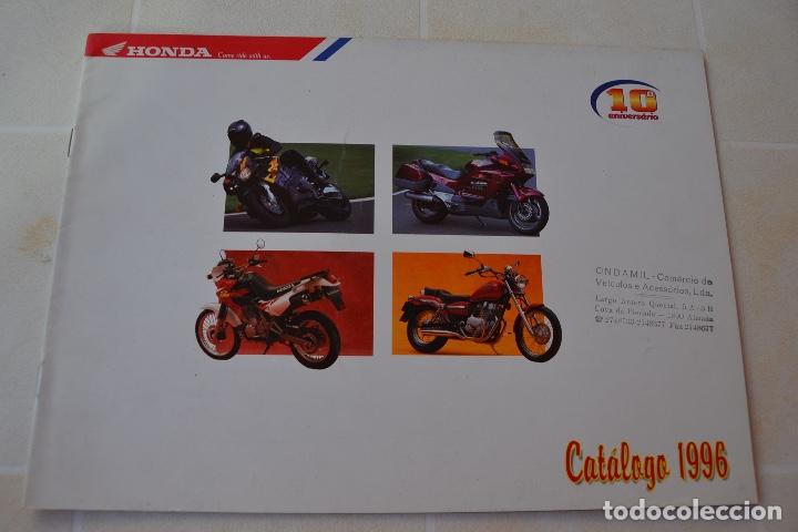 Coches y motocicletas: 1996 CAT&Aacute;LOGO HONDA MOTOCICLETAS TODOS LOS MODELOS