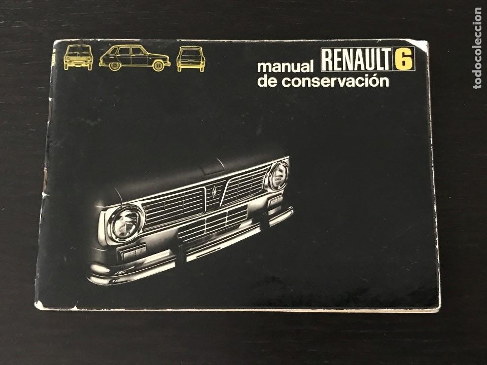 renault 6 - manual usuario conservacion uso y e - Comprar Catálogos