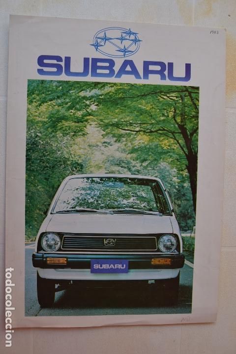 Coches y Motocicletas: 1983 CAT&Aacute;LOGO SUBARU