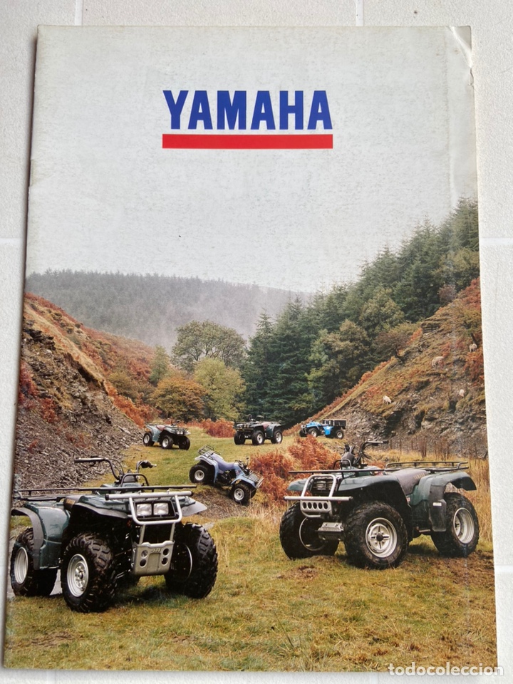 Coches y motocicletas: 90&rsquo;s CAT&Aacute;LOGO YAMAHA MOTOCICLOS 4 RUEDAS MODELOS