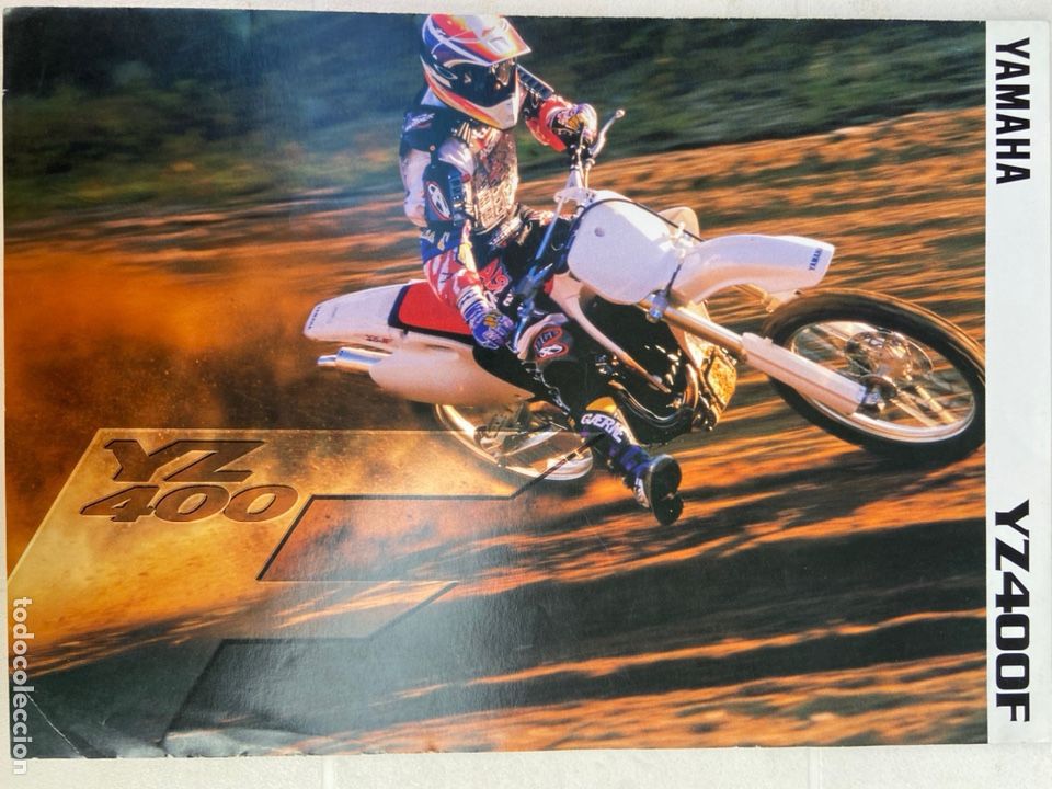 Coches y motocicletas: 1998 CAT&Aacute;LOGO YAMAHA YZ400F