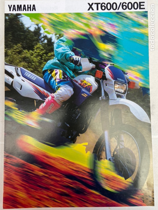 Coches y motocicletas: 1994 CAT&Aacute;LOGO YAMAHA XT600/600E