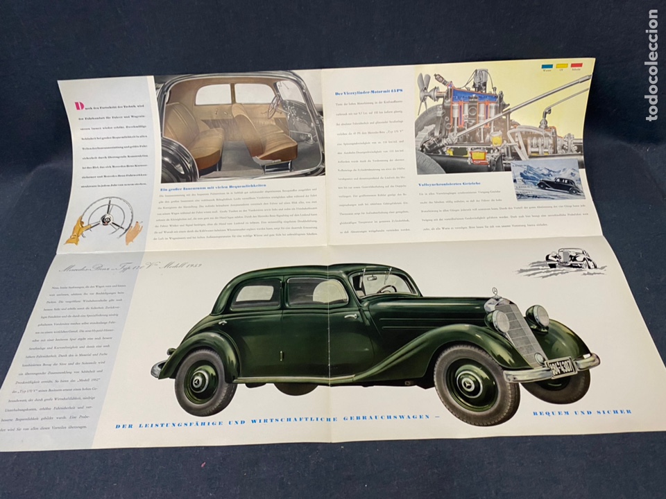 Coches y motocicletas: Catalogo Mercedes Benz 170V