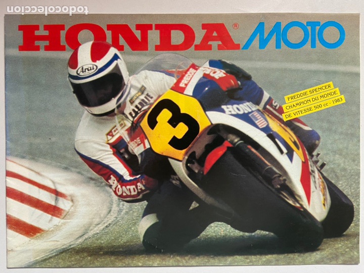 Coches y motocicletas: 1983 CAT&Aacute;LOGO HONDA FREDDIE SPENCER