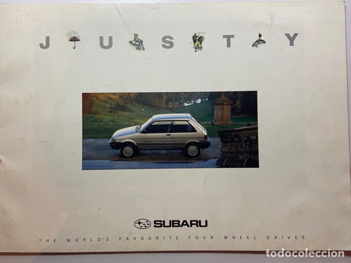 Coches y Motocicletas: 1989 CAT&Aacute;LOGO SUBARU JUSTY