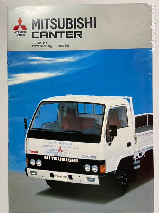 Coches y Motocicletas: 1987 CAT&Aacute;LOGO CAMION MITSUBISHI CANTER