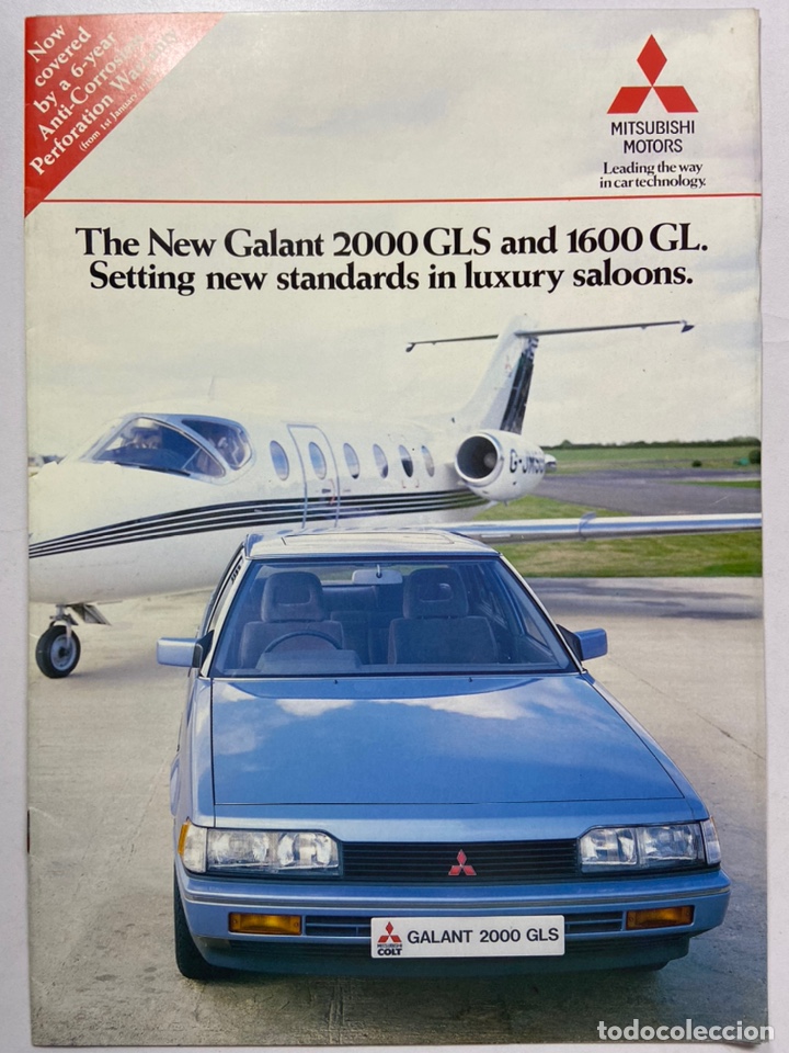 Coches y Motocicletas: 1986 CAT&Aacute;LOGO MITSUBISHI GALANT 2000 GLS