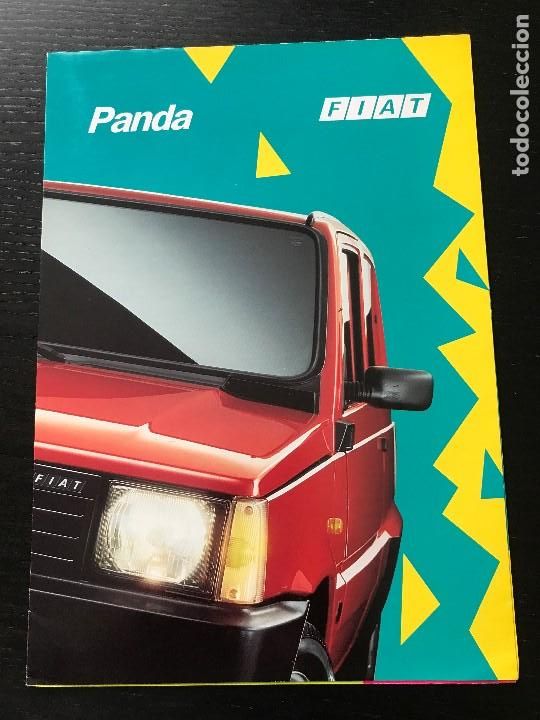 Coches y Motocicletas: FIAT PANDA 1000 L / TREKKING 4x4 - CATALOGO FOLLETO PUBLICIDAD ORIGINAL - ESPA&Ntilde;OL 1993