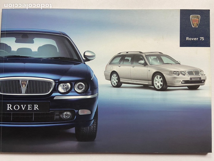 Coches y motocicletas: 2002 CAT&Aacute;LOGO ROVER 75