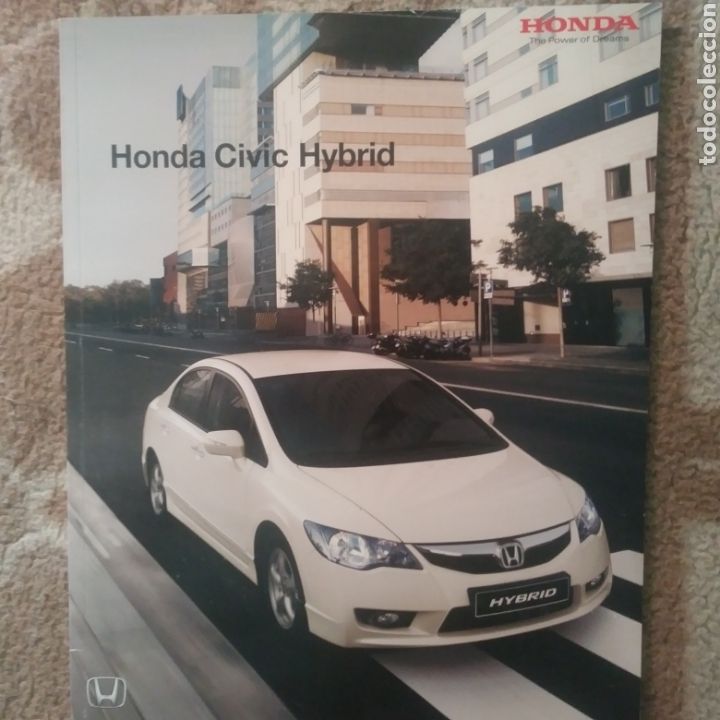 Coches y Motocicletas: Cat&aacute;logo Honda Civic Hybrid