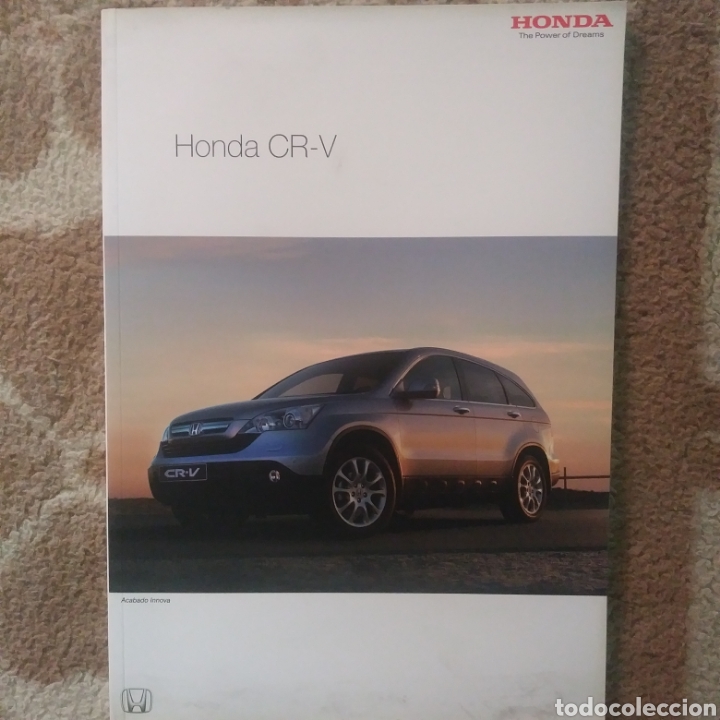 Coches y Motocicletas: Cat&aacute;logo Honda CR-V (CRV)