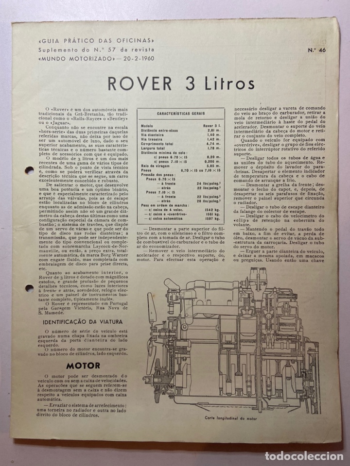 Coches y motocicletas: MANUAL DE TALLER PR&Aacute;CTICO ROVER 3 LITROS