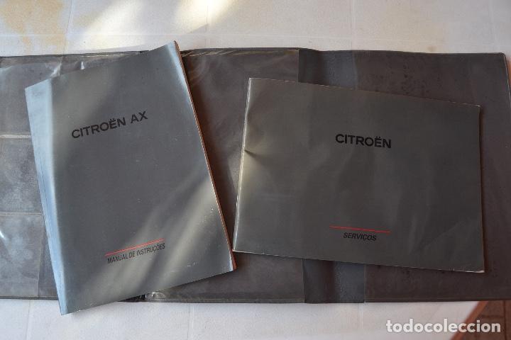 Coches y Motocicletas: 1990`S LIBRO DE INSTRUCCIONES CITROEN AX